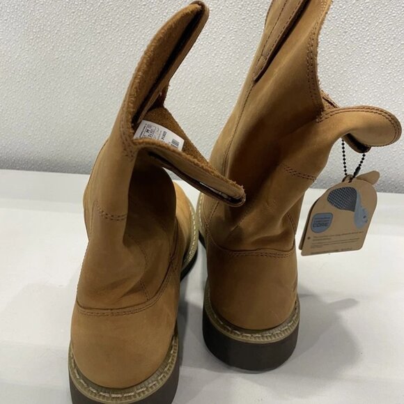 NEW GEORGIA BOOT Wellington Pull-On Work Boots – Brown – Men’s Size 10.5EE – New - Picture 5 of 6